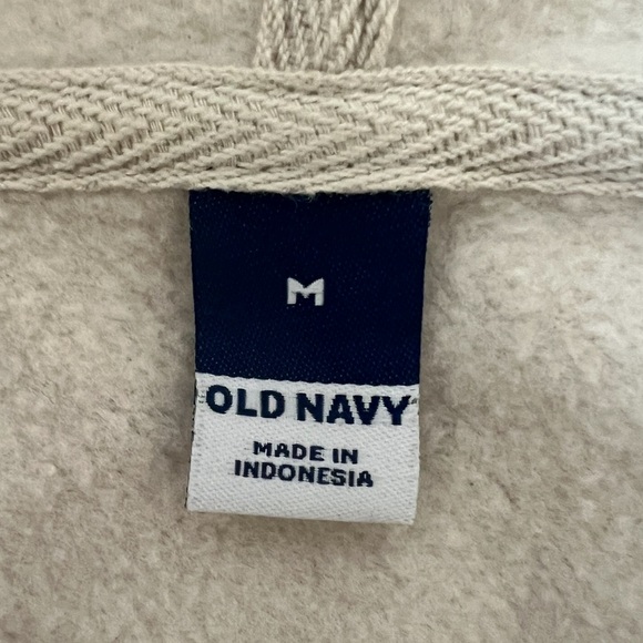 OLD NAVY CREAM HOODIE - Picture 7 of 7